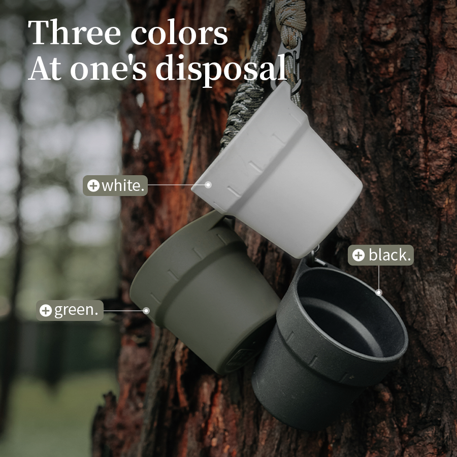 Awada Coffee Sharing Cup β Green | White | Black