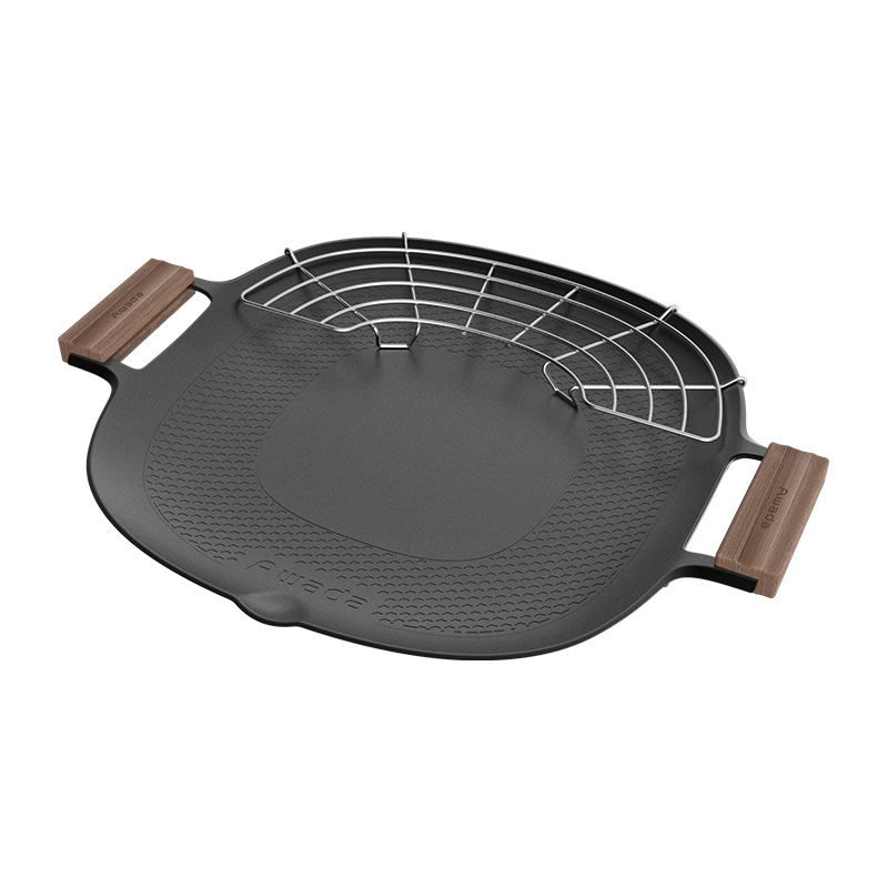 Awada Portable Camping Grill Pan – Dual Use Non-Stick Electric & Gas