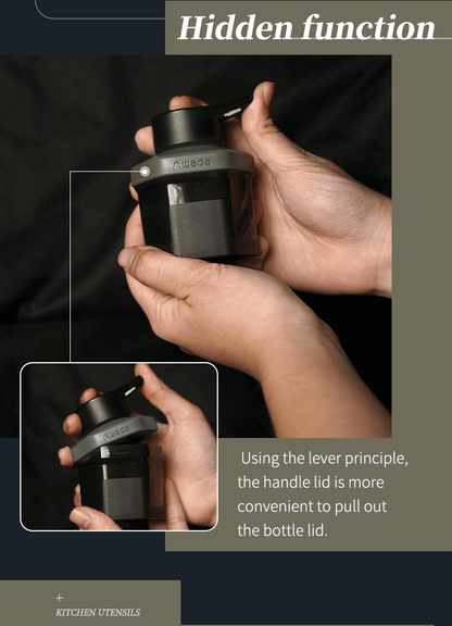 Awada 3-in-1 Spice Dispenser & Storage Jar