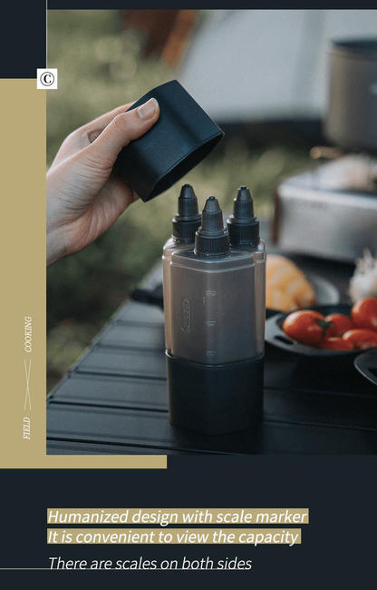 Awada 3-in-1 Spice Dispenser & Storage Jar