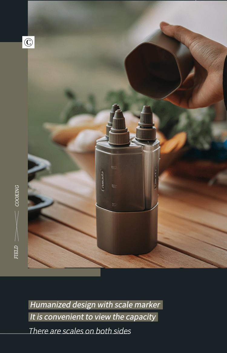 Awada 3-in-1 Spice Dispenser & Storage Jar