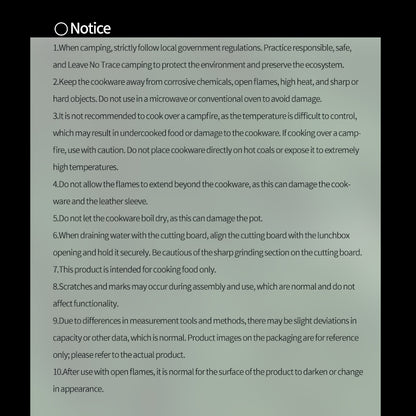 AWADA Multi-Function Outdoor Lunchbox – Compact Camping Cookware Set to Fry, Boil & Steam