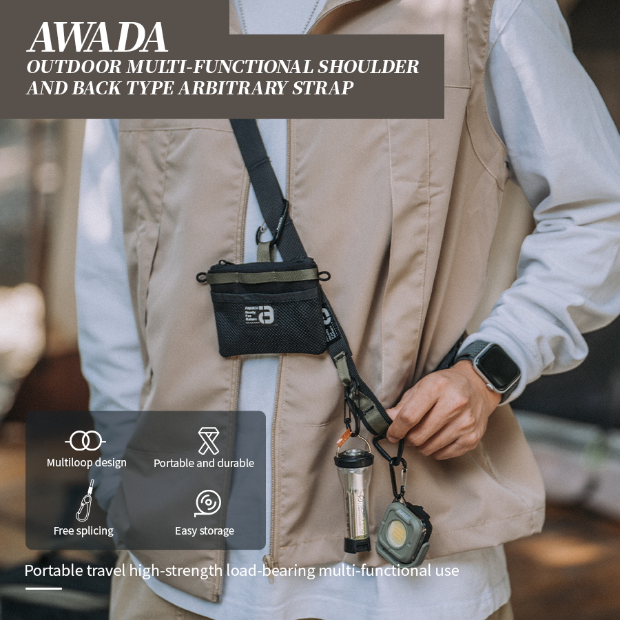 Awada Multi-Functional Outdoor Utility Strap