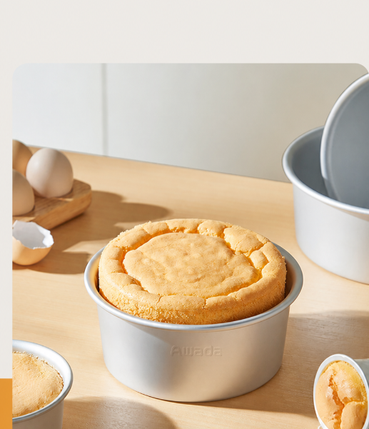Round Aluminum Cake Baking Pan