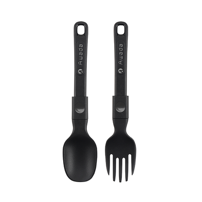 Awada Foldable Cutlery Set Fork Spoon