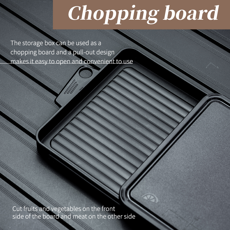 AWADA 4-in-1 Camping Cutting Board Set