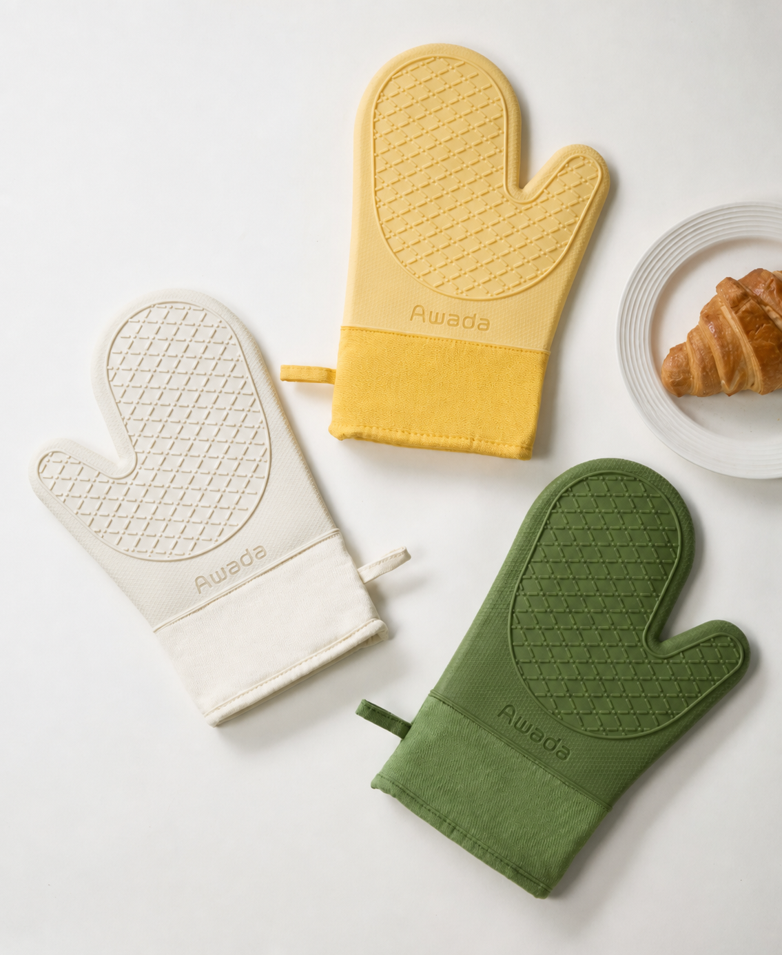 Heat-Resistant Silicone Oven Mitts