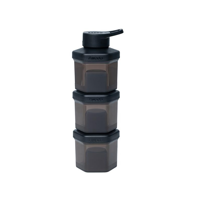 Awada 3-in-1 Spice Dispenser & Storage Jar – Outdoor Portable Seasoning Bottle Set