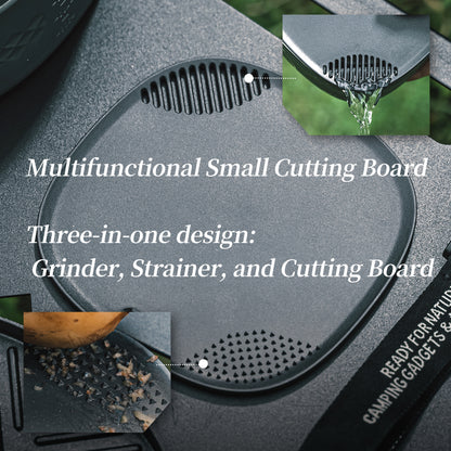 AWADA Multi-Function Outdoor Lunchbox – Compact Camping Cookware Set to Fry, Boil & Steam