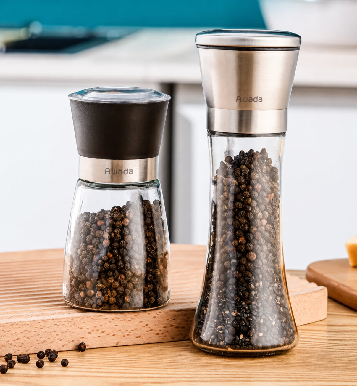 Manual Stainless Steel Pepper Grinder