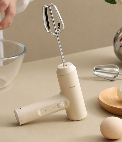 Rechargeable Cordless Electric Hand Mixer