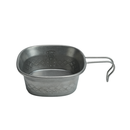 Awada 304 Stainless Steel Outdoor Tableware Set – Cup, Bowl, Plate & Camping Cutlery with Storage Bag