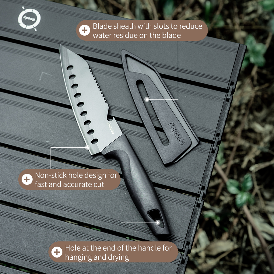 AWADA 4-in-1 Camping Cutting Board Set