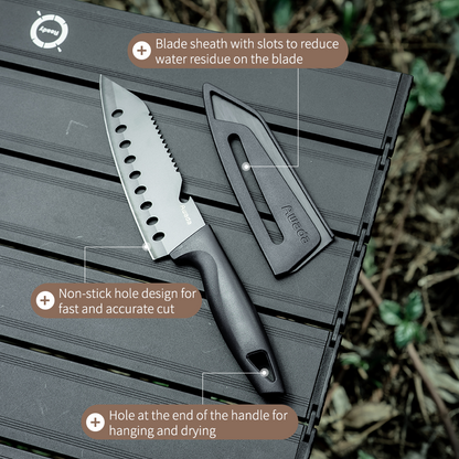 AWADA 4-in-1 Camping Cutting Board Set