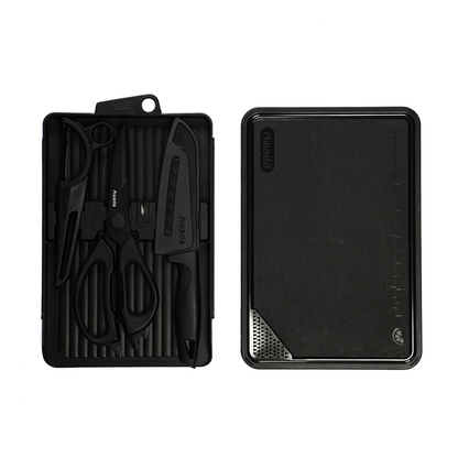 AWADA 4-in-1 Camping Cutting Board Set