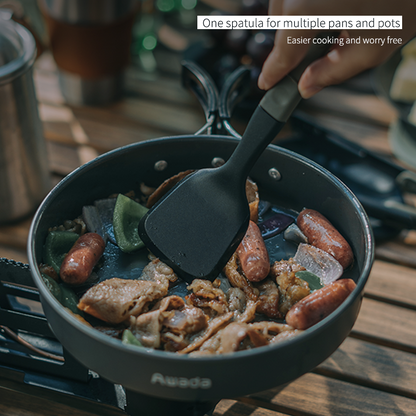 Awada Outdoor Camping Silicone Cookware Package – Lightweight Foldable Kitchen Tools for Travel and Hiking