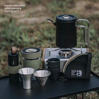 Awada Portable Hand Drip Coffee Maker Sharing Set