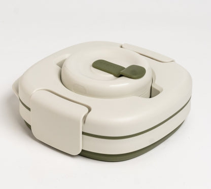 Awada Collapsible Cup Bowl Cutlery Set – Portable Camping Tableware Kit