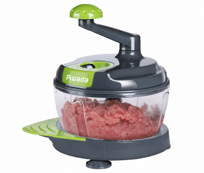 Manual Rotary Meat Grinder and Food Chopper
