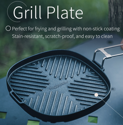 Rugged Sear Multi-Function Outdoor Lunchbox – Compact Camping Cookware Set to Fry, Boil & Steam