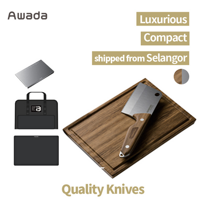 Awada Outdoor Double Sided Fiber Cutting Board Set