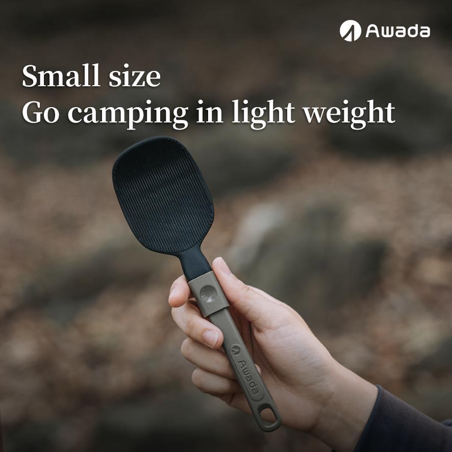 Awada Outdoor Foldable Silicone Rice Spoon